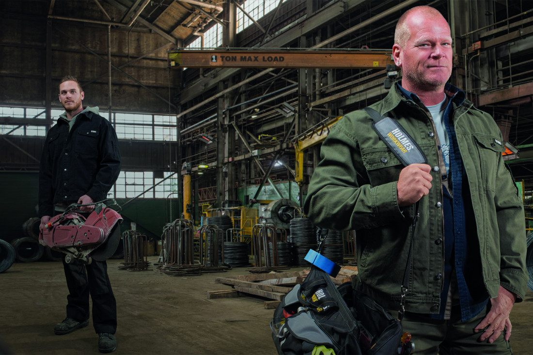 Mike Holmes fait son entrée!