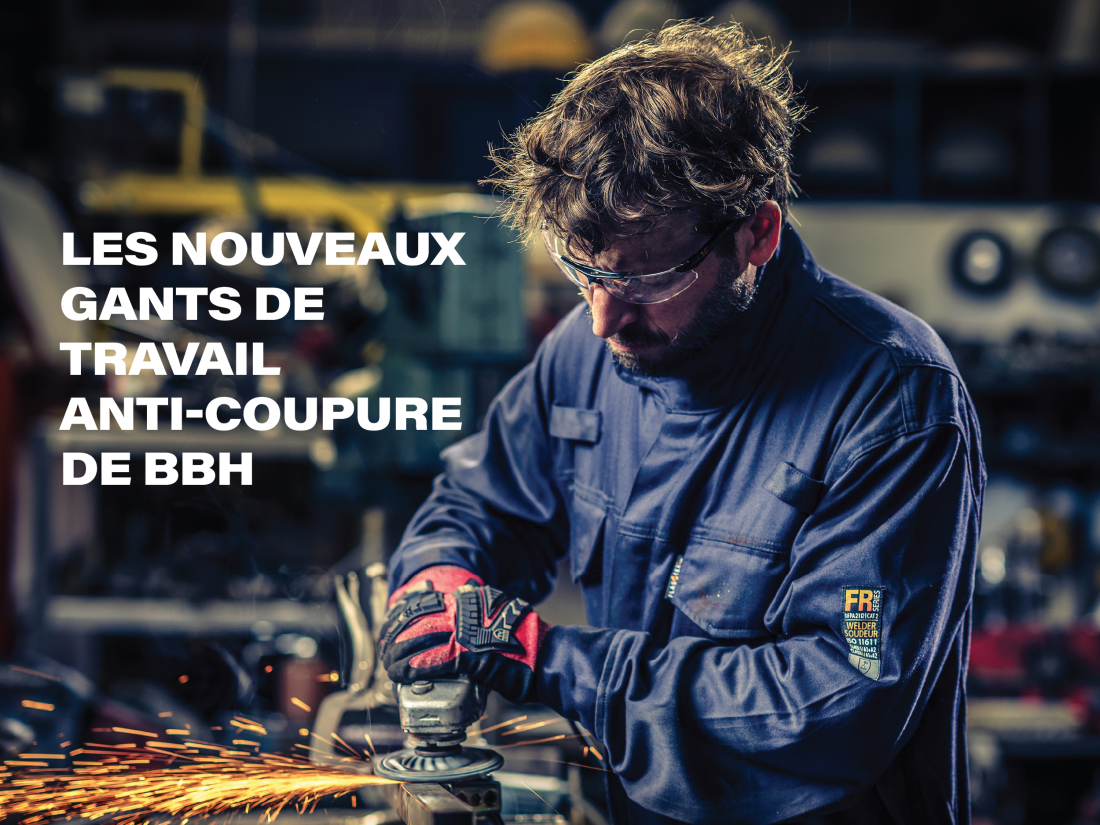Présentation de la nouvelle gamme de gants de travail anti-coupures de BBH