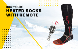 HOW TO USE - HEATED SOCKS WITH REMOTE CONTROL