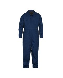 COVERALL WITH STRETCHABLE BACK VENT 