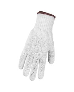 Gants en polyester et coton