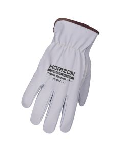 Water Repellent Lined Goatskin Leather Driver's Gloves