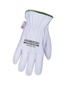 Lined Buffalo Leather Driver's Gloves