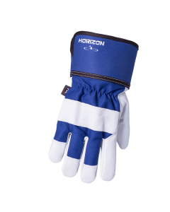 LINED COWHIDE LEATHER GLOVES WITH WATER-REPELLENT TREATMENT