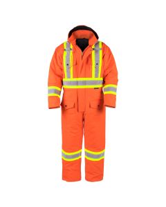 Hi-Vis Lined Canvas Coverall
